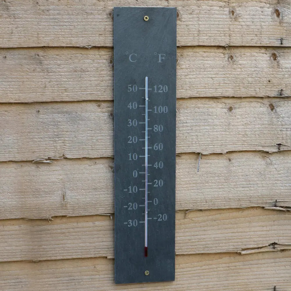 Classic Slate Garden Thermometer