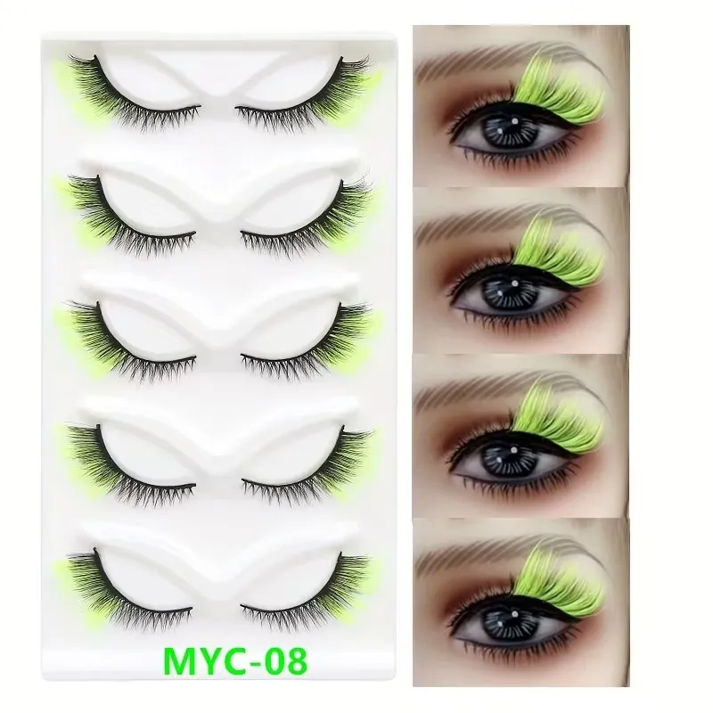 Multi-Color False Lashes