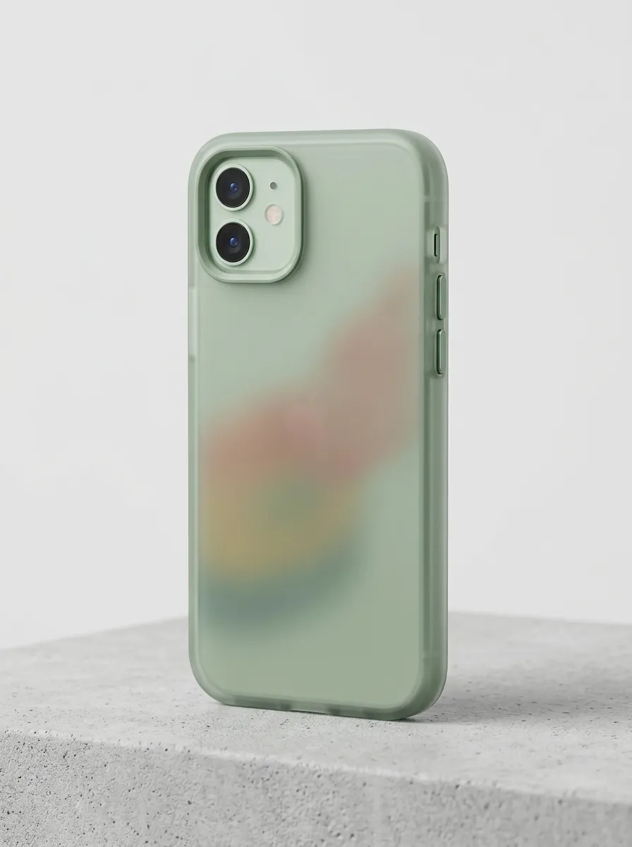 Sage Green Blurred Gradient Phone Case