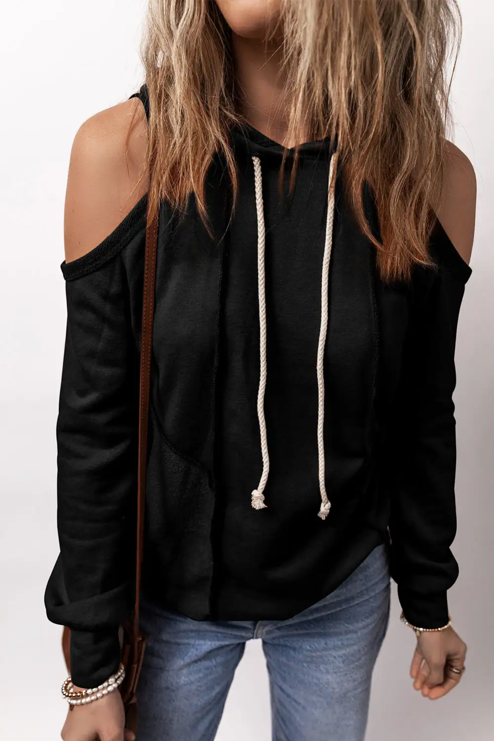 Refined Drawstring Hoodie
