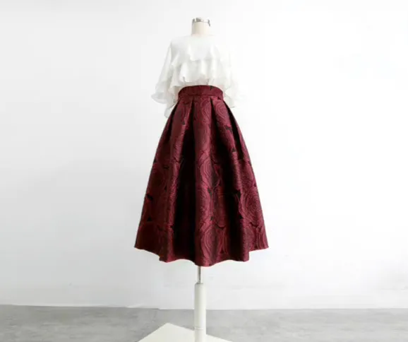 Graceful Carry Everyday Casual Pocket Skirt