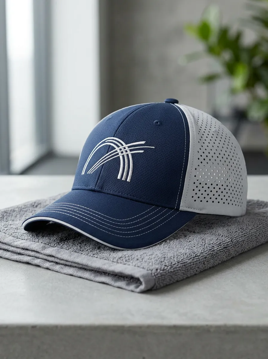 Unisex Football Fan Arc Logo Printed Performance Cap