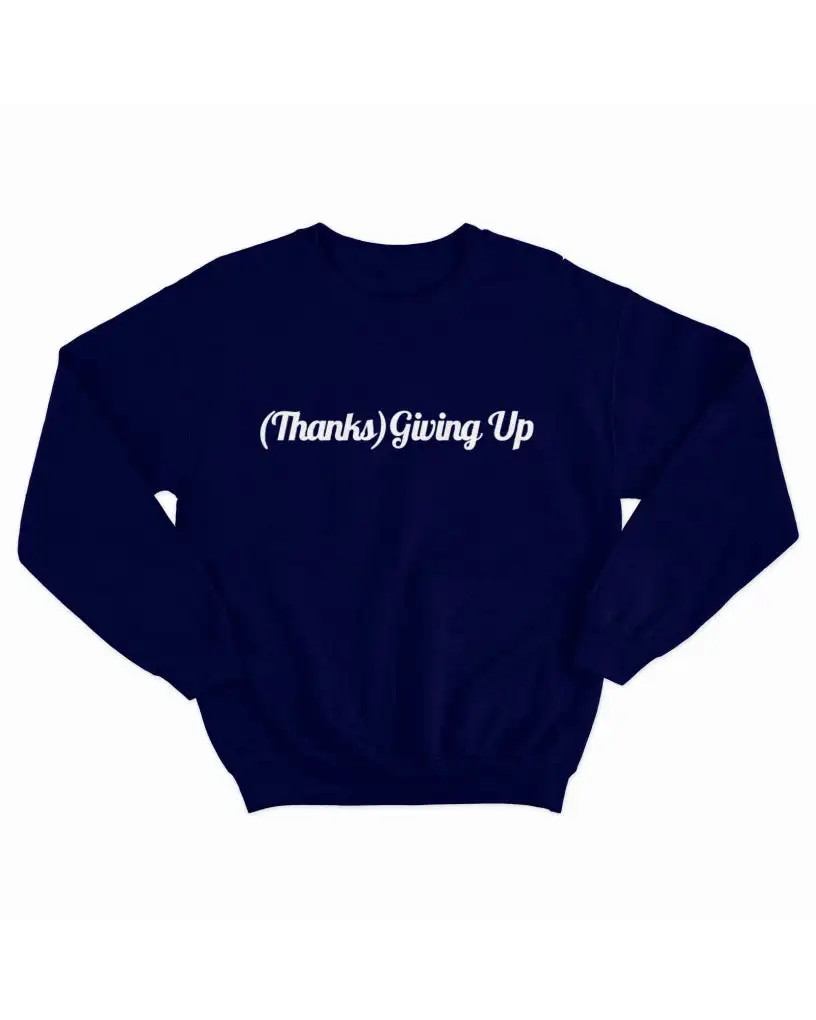 Giving Up Fleece Crewneck