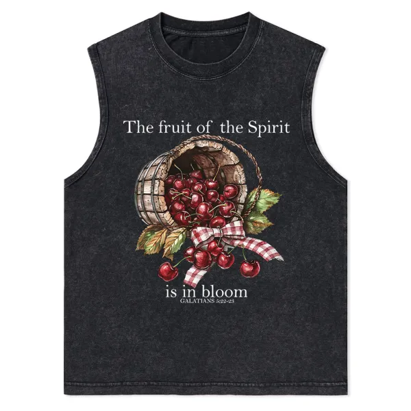 The Fruit Of The Spirit Christian Washed Tank Top