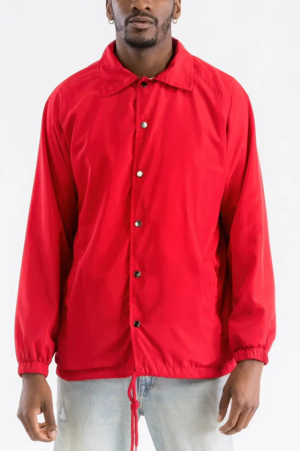 Casual Windbreaker Coaches Jacket