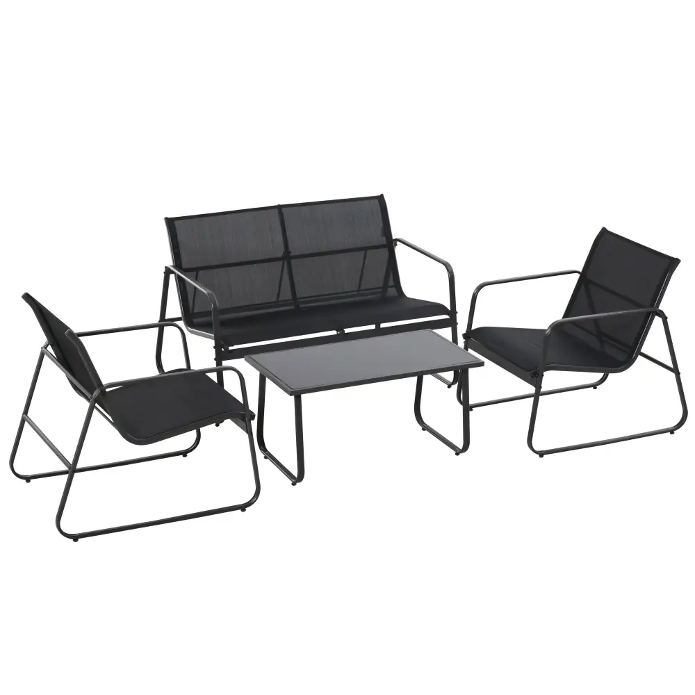 Cushioned Weather Ready Garden Sofa Set