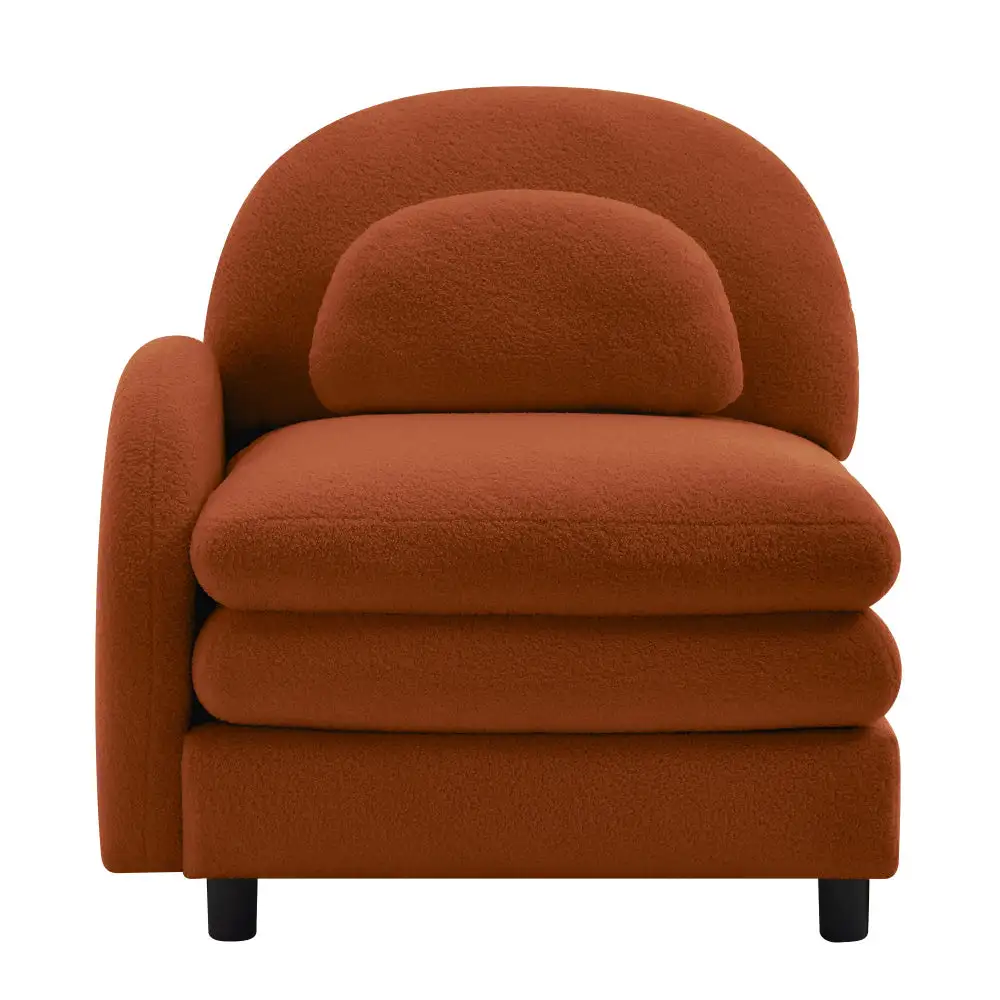 Teddy Fleece Lounge Chair Right