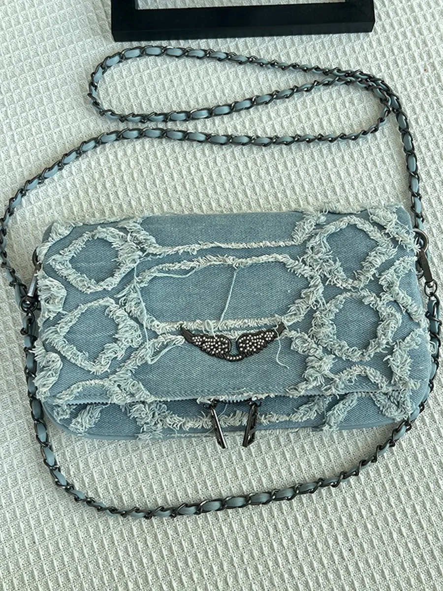 Evelyn Minimalist Denim Bag