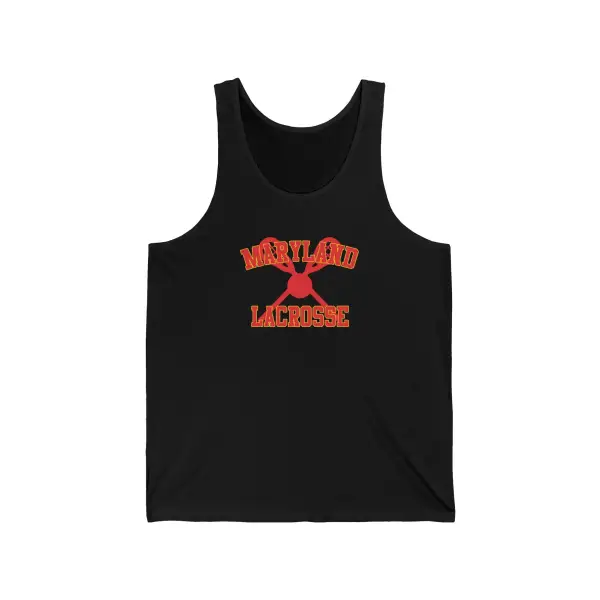 Lacrosse Stick Print Tank Top