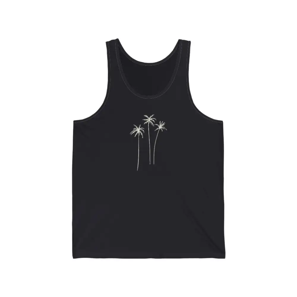 3 Palm Trees Designer Tank Top