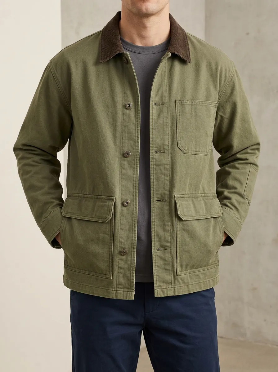 Outdoor Zip Front Jacket