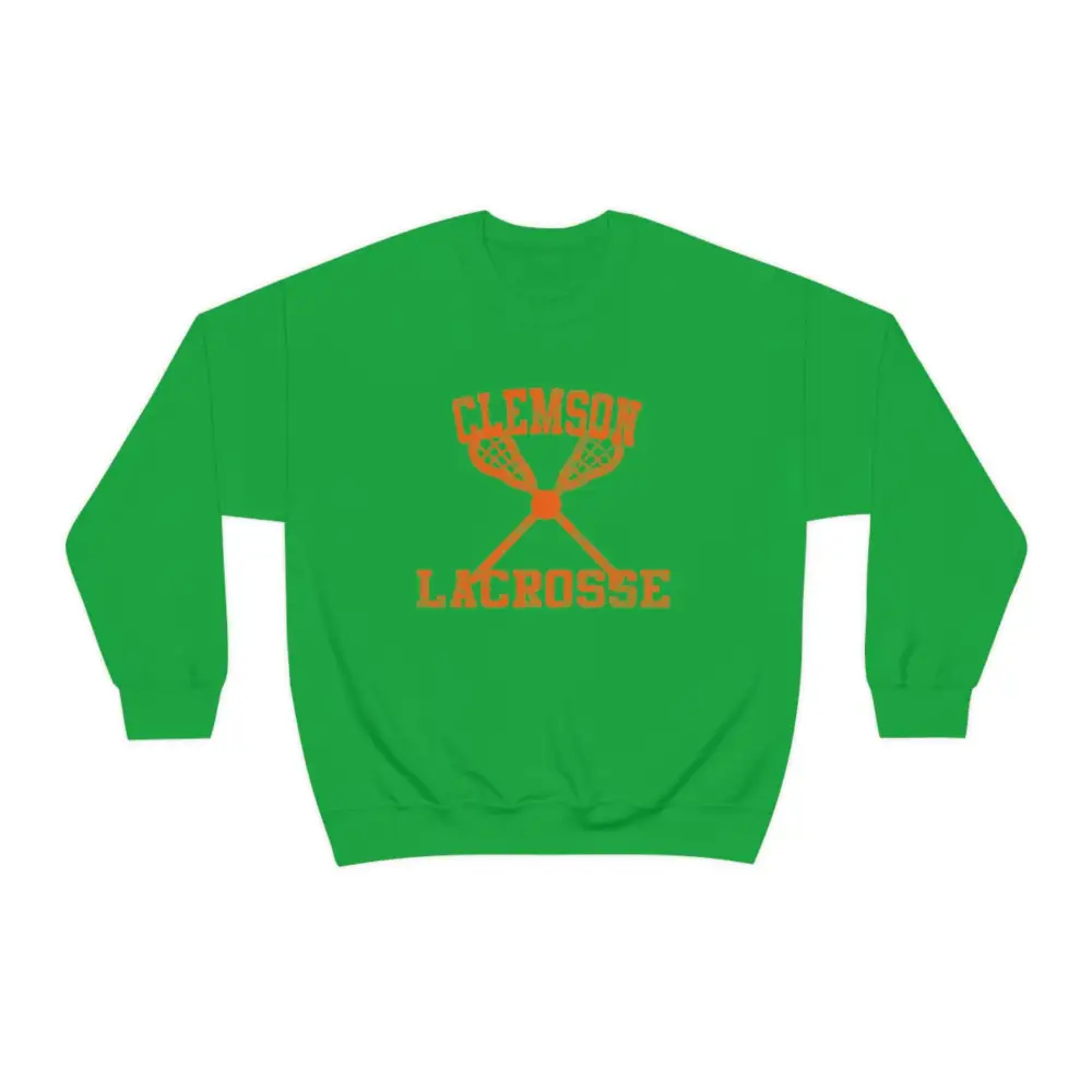 Vintage Lacrosse Graphic Crewneck Sweatshirt