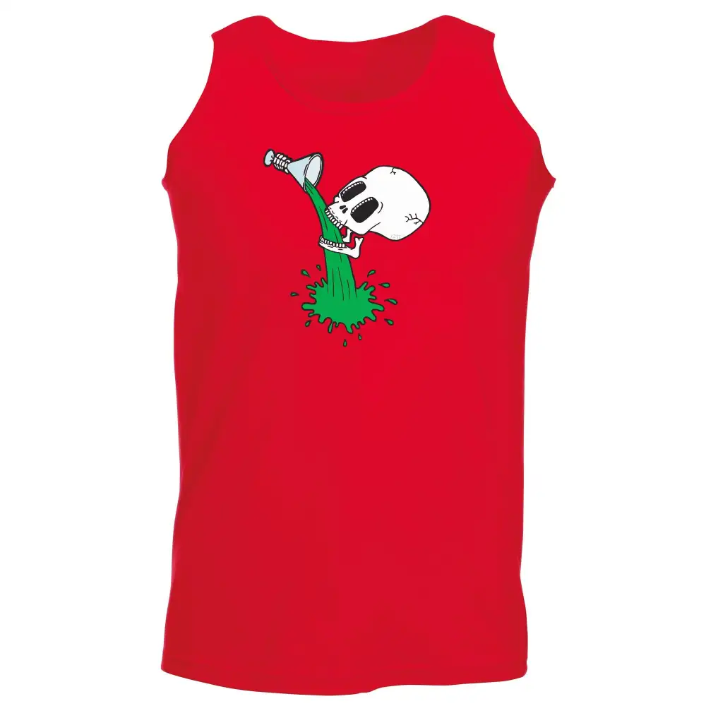 Skull Statement Graphic Tank Top