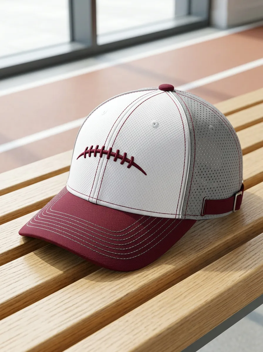 Unisex American Football Lover Laces Printed Baseball Cap