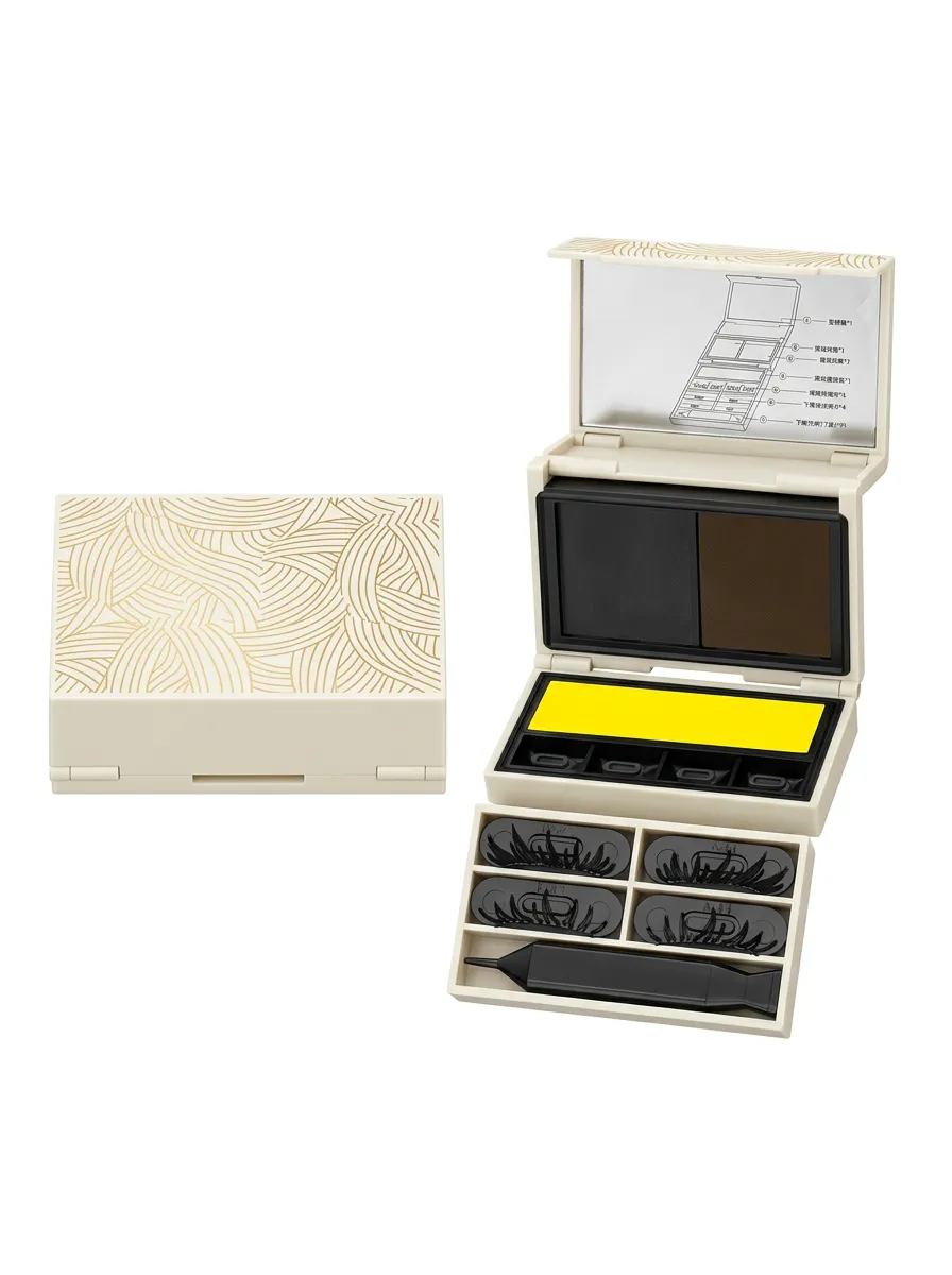 Abstract Line Eye Makeup Stamp Set