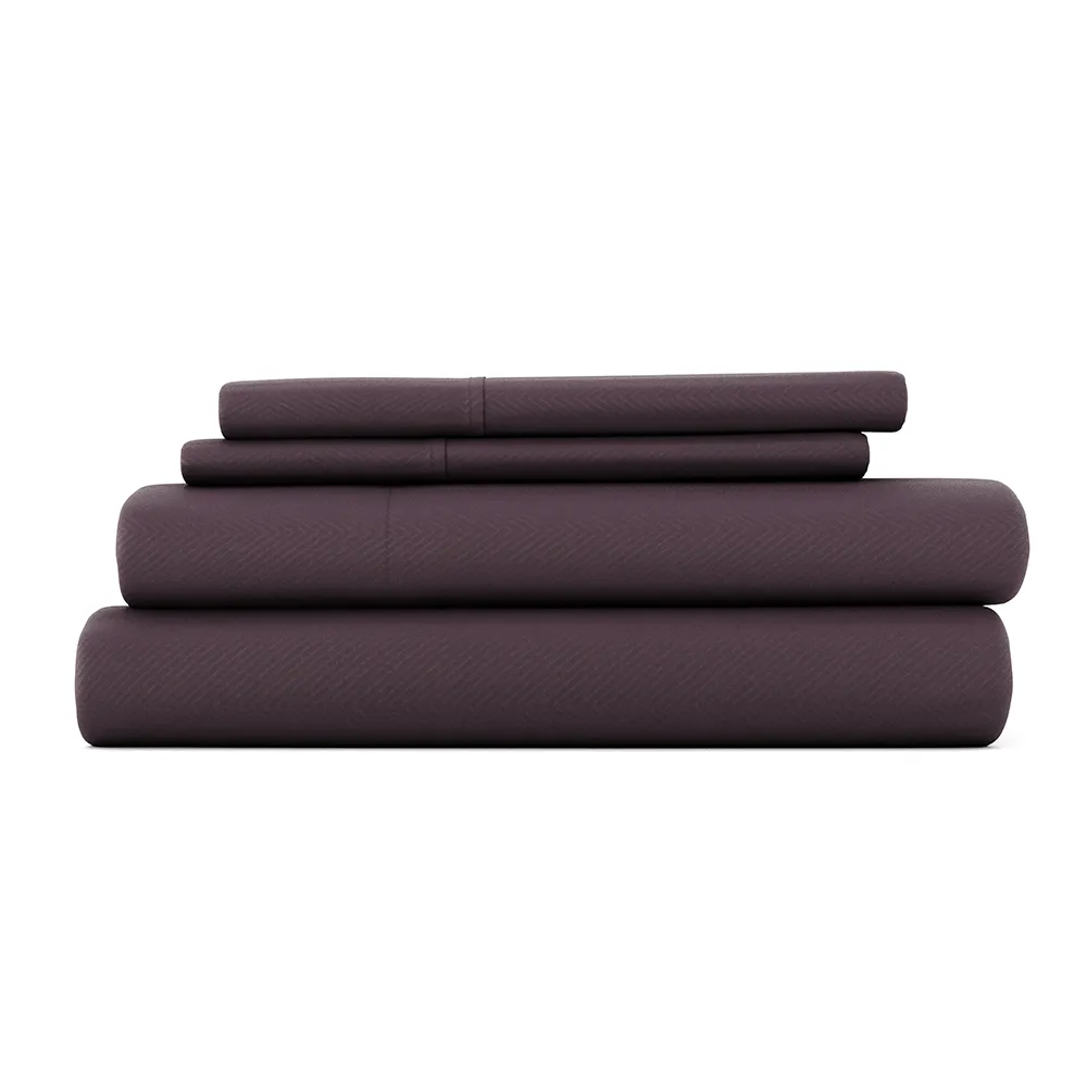 Chevron Embossed Sheet Set