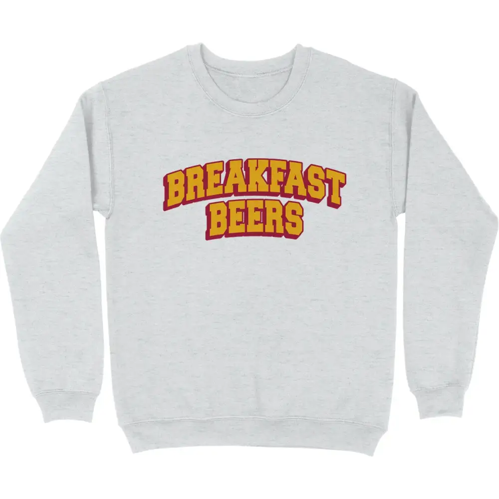 Breakfast Beer Graphic Crewneck