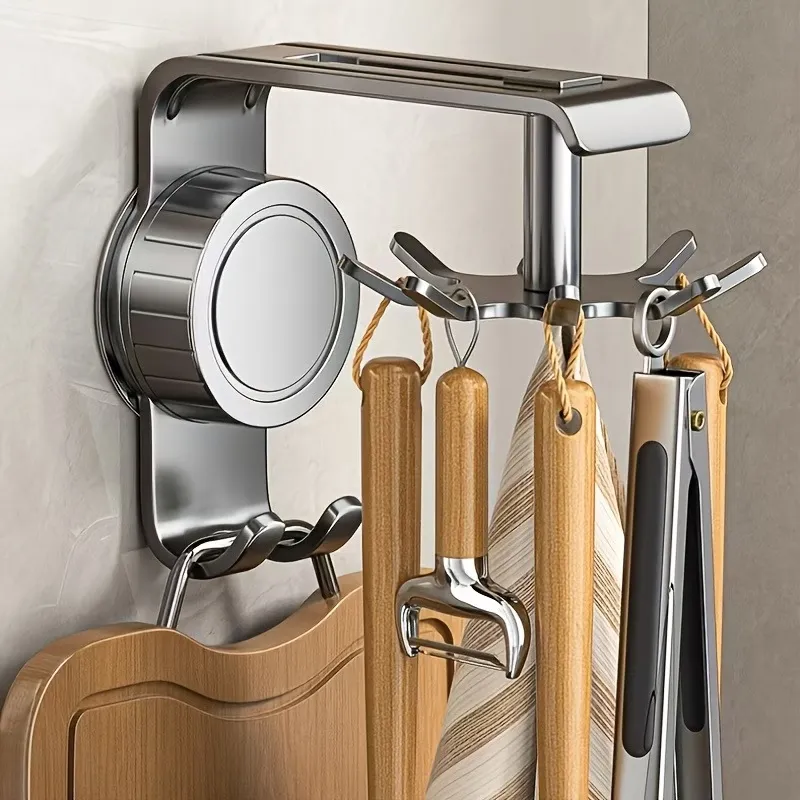 Multi-Hook Kitchen Utensil Hanger