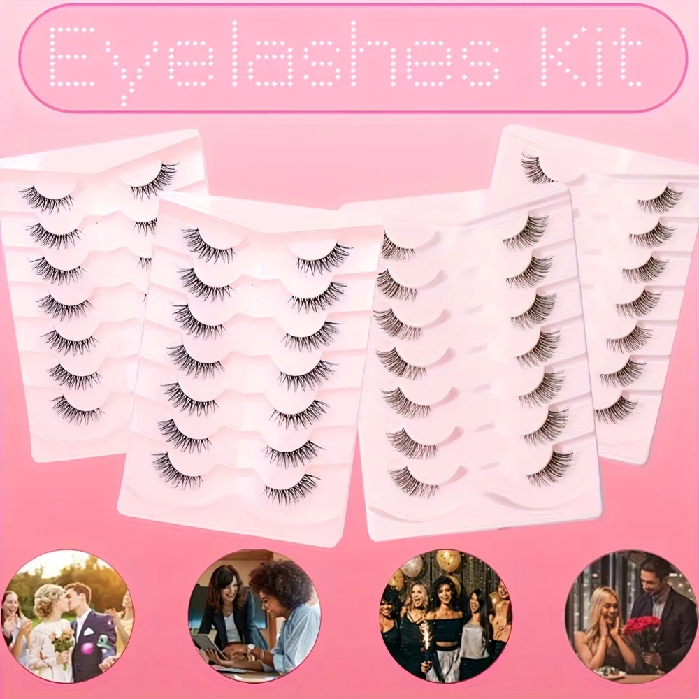 Fluffy Natural False Lashes