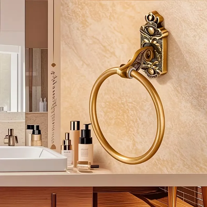 Vintage Ornate Towel Ring