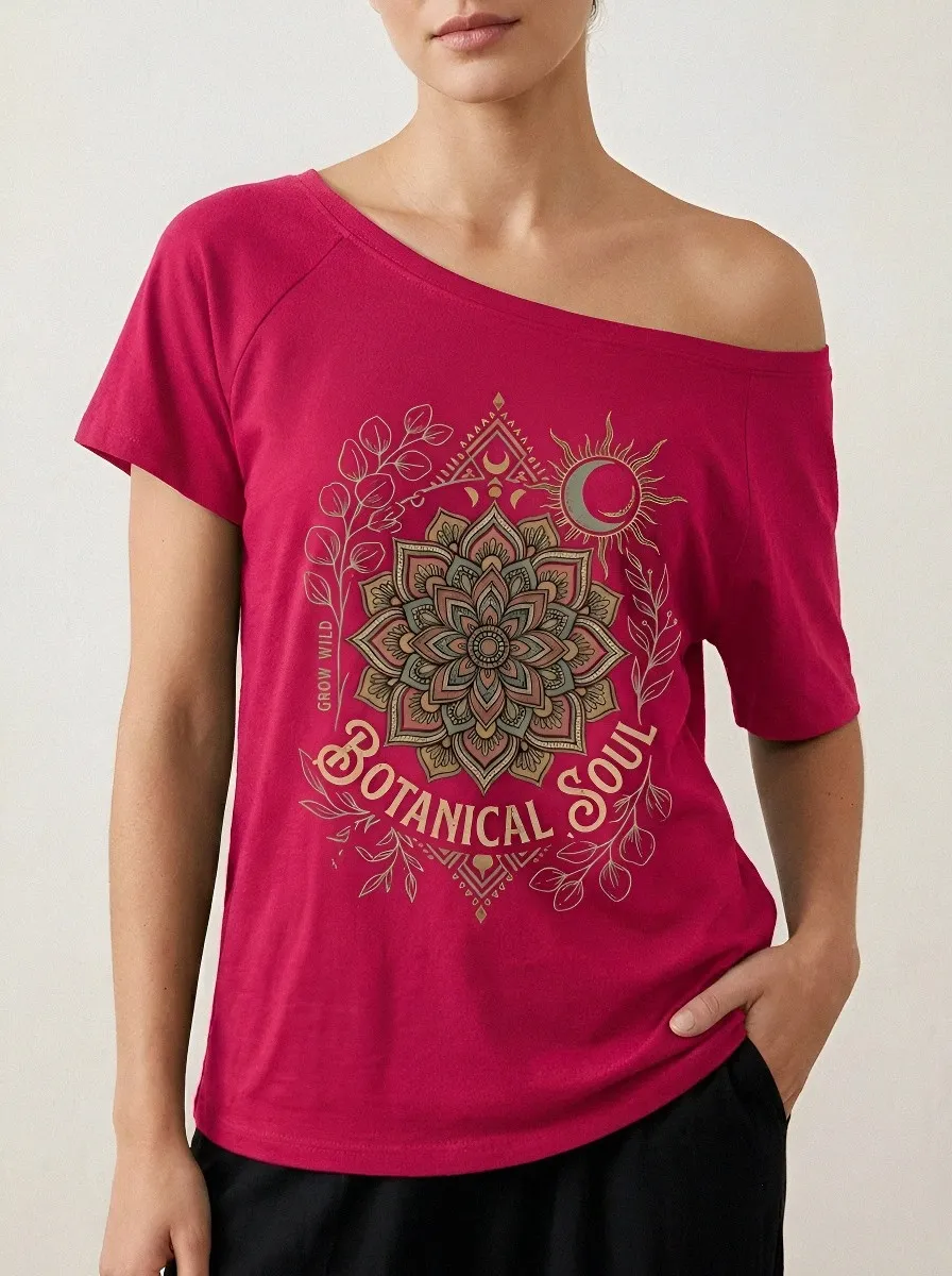 Botanical Soul Mandala T-Shirt Classic