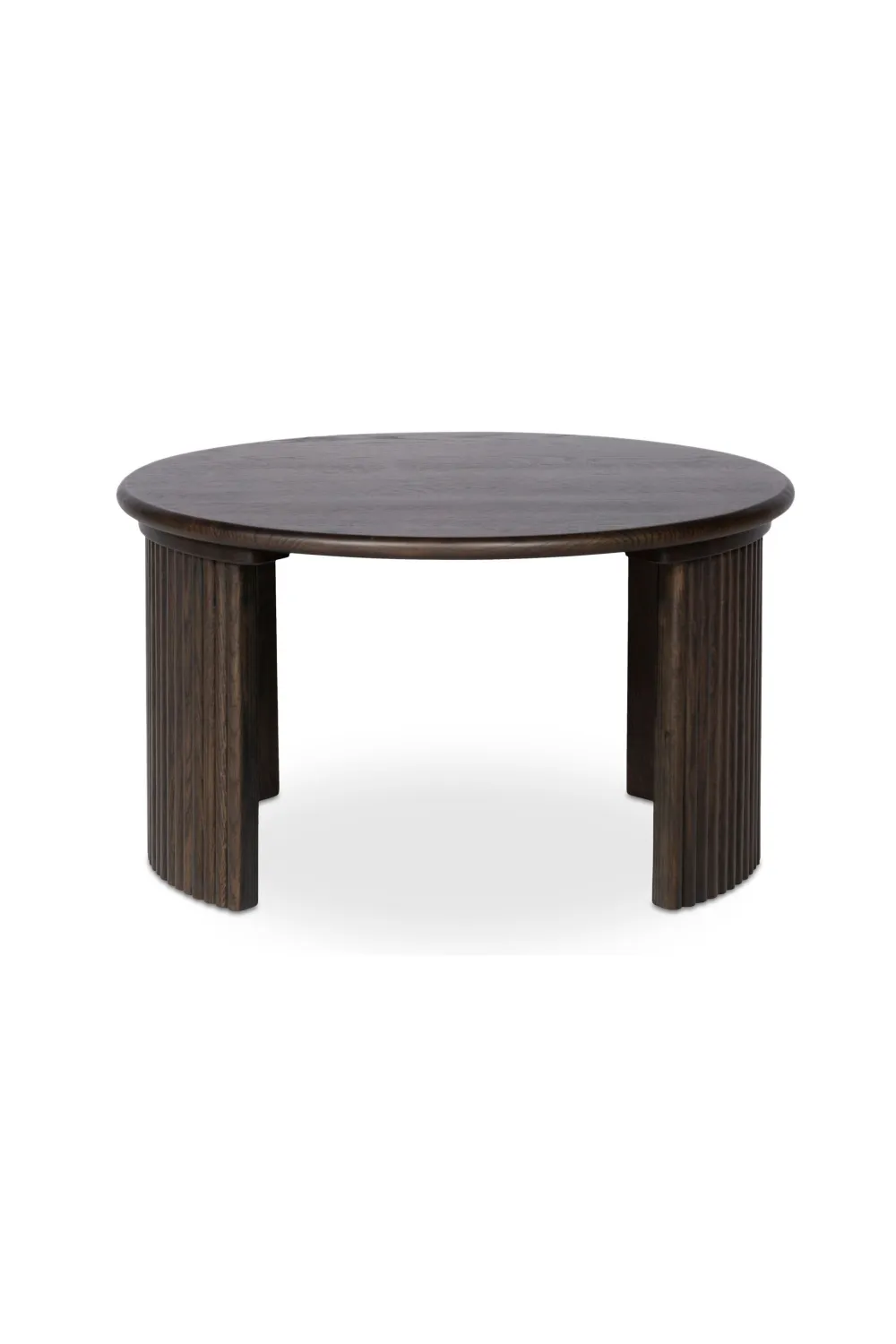 Fluted Base Coffee Table