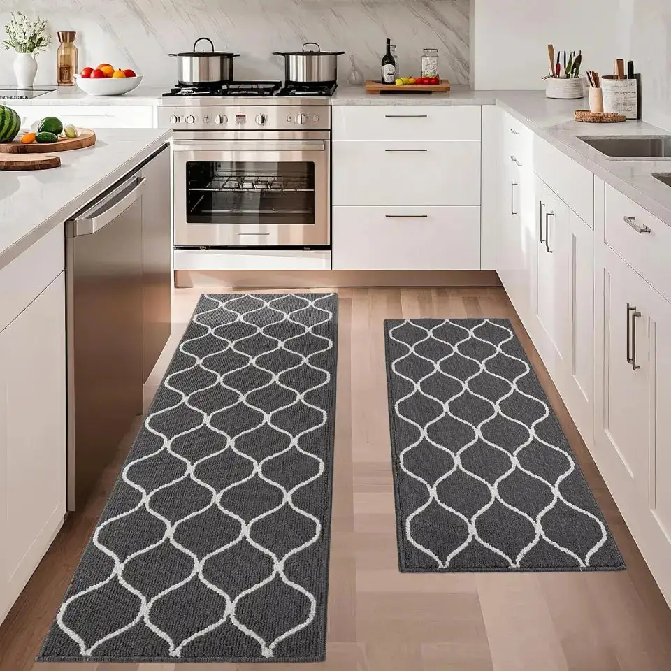 Simple Trellis Kitchen Floor Mat