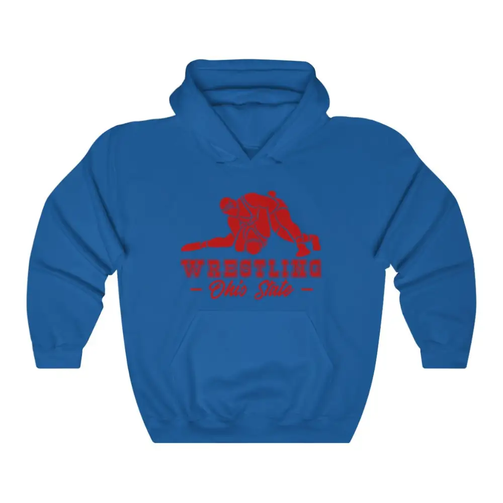 Lettered Wrestling Graphic Hoodie