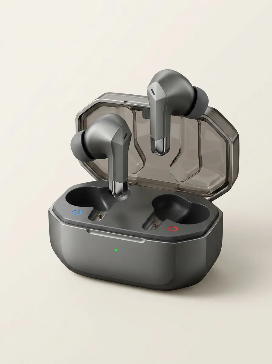 Wireless Earphones with Charging Case