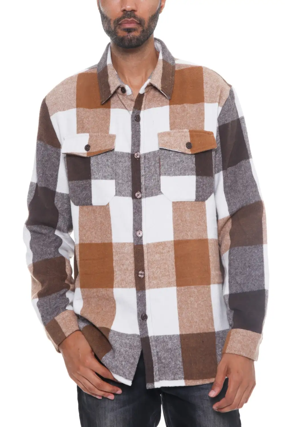 Everyday Checkered Soft Flannel Shacket