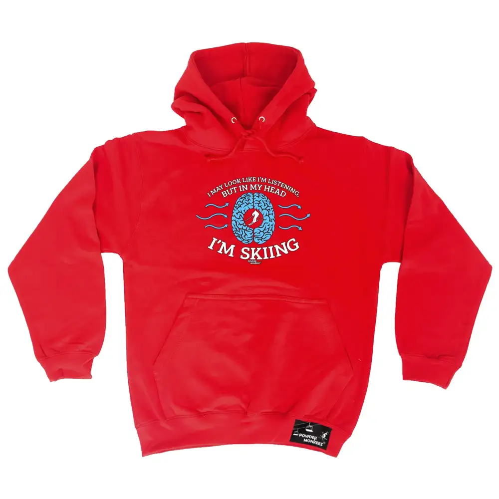 Ski Listening Graphic Hoodie