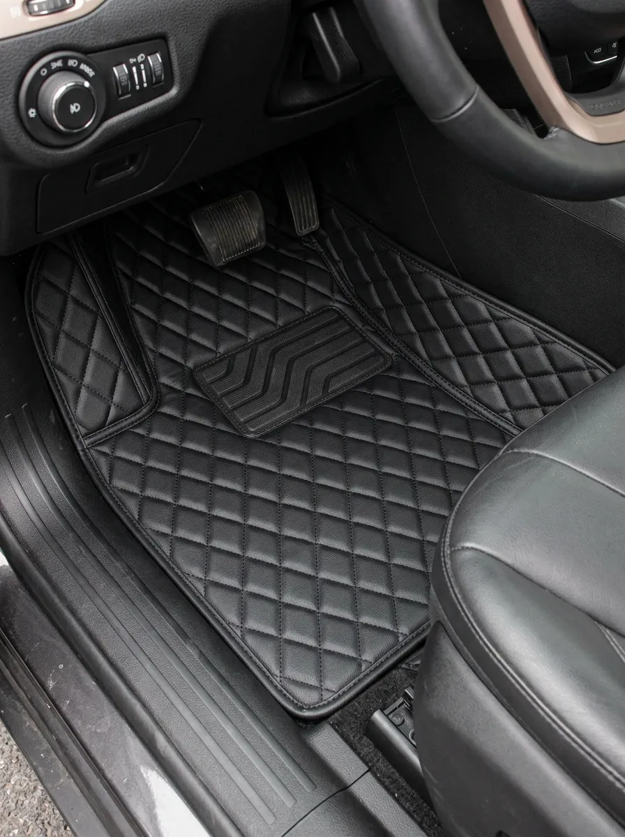 Modern Classic-Look Floor Mats