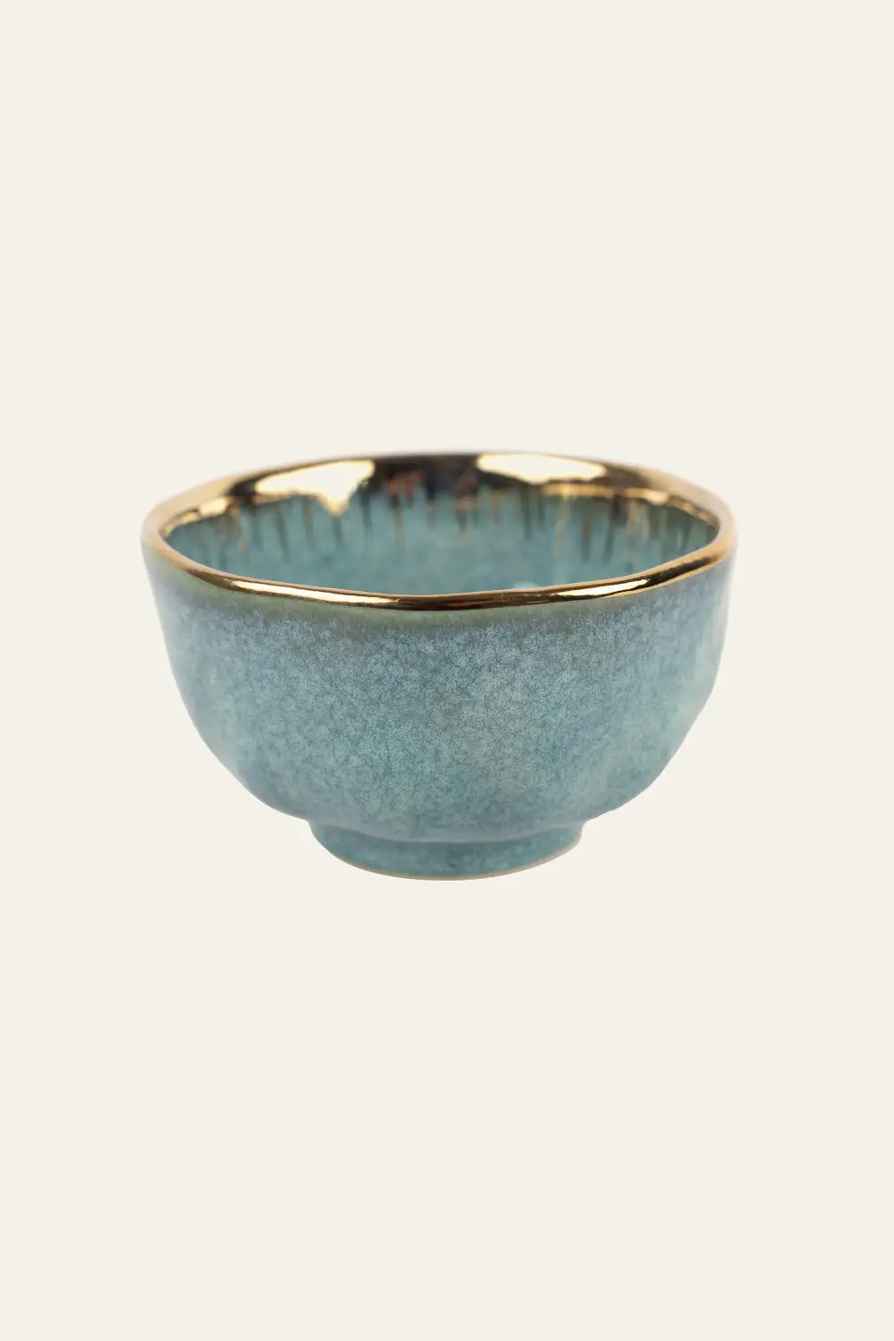 Footed Glaze Ceramic Serving Bowl