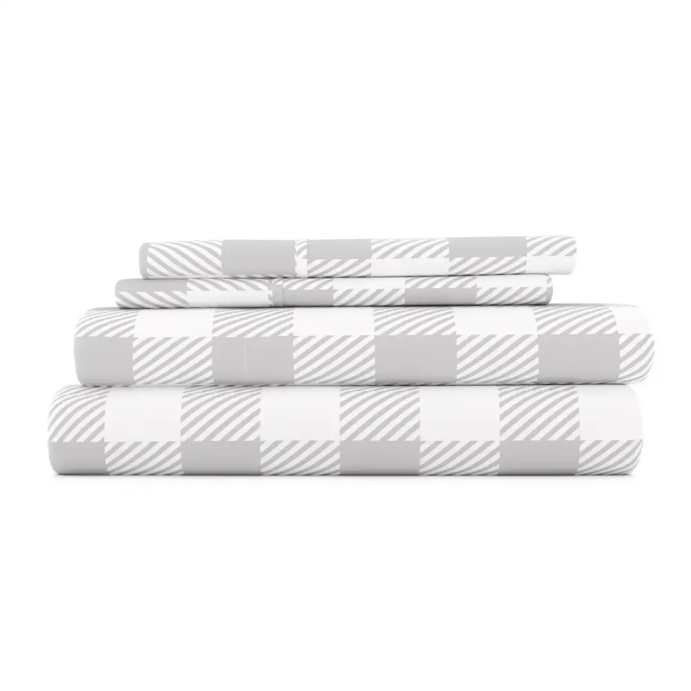 Country Plaid Pattern Sheet Set
