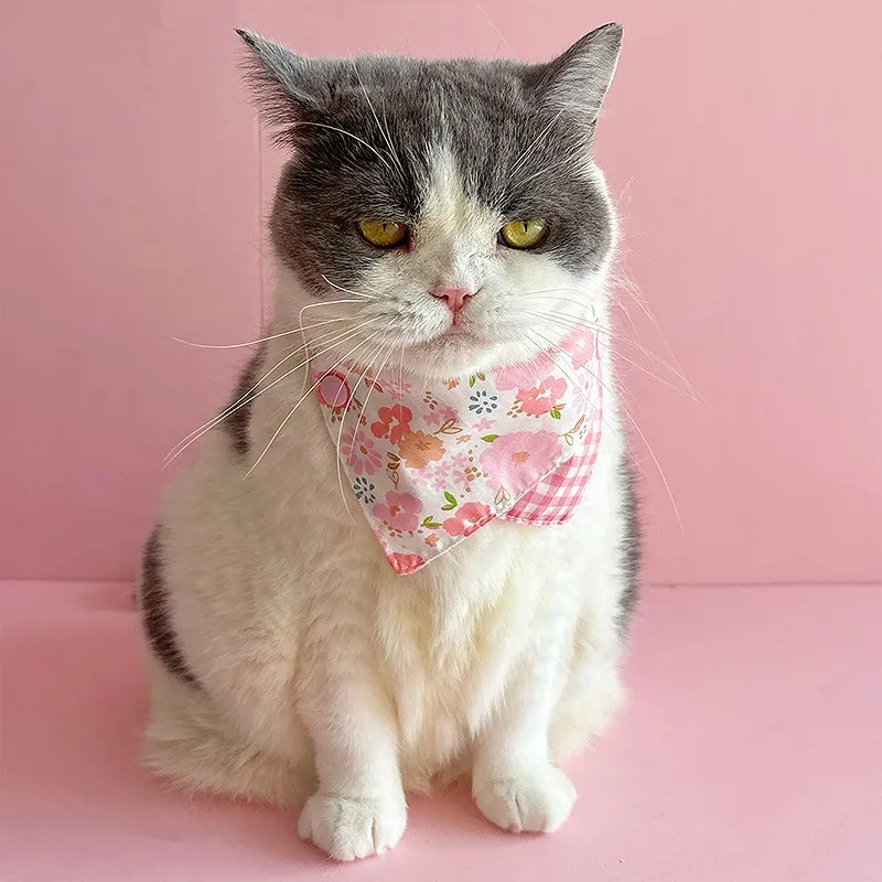 Cat Pet Bandana Scarf