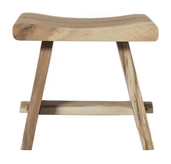 Natural Solid Wood Stool