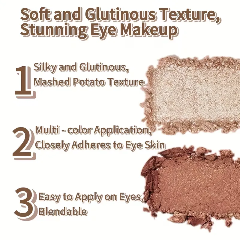 Rich Pigment Glitter Eye Makeup Kit