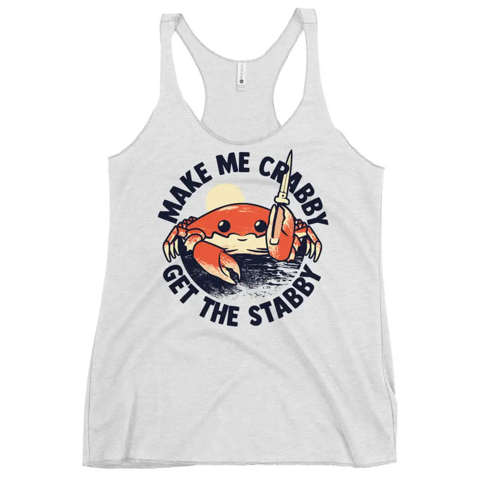 Crabby Print Everyday Racerback Tank