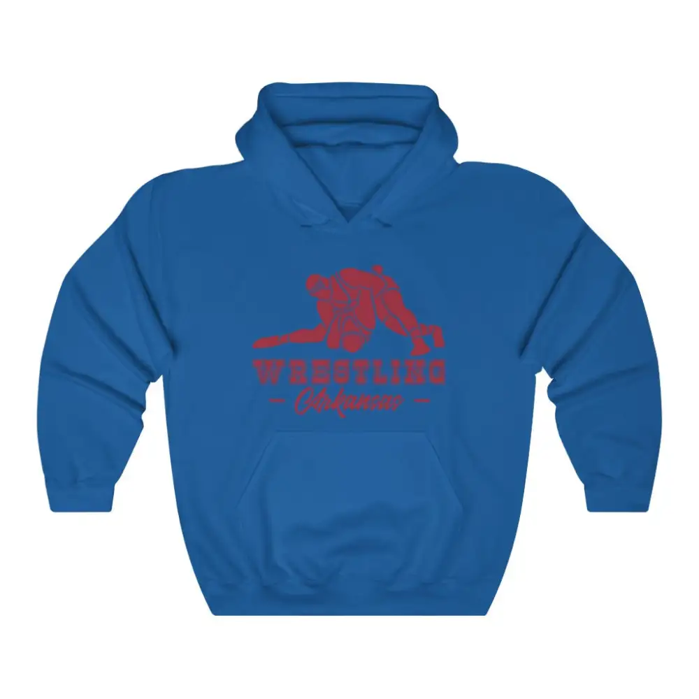 Everyday Sport Print Wrestling Graphic Pullover Hoodie