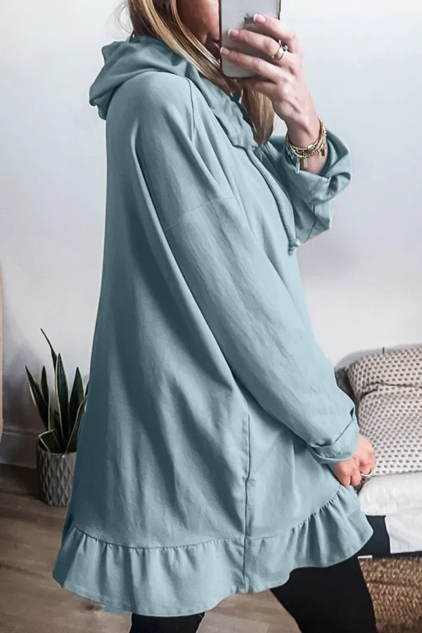 Drawstring Relaxed-Fit Hoodie
