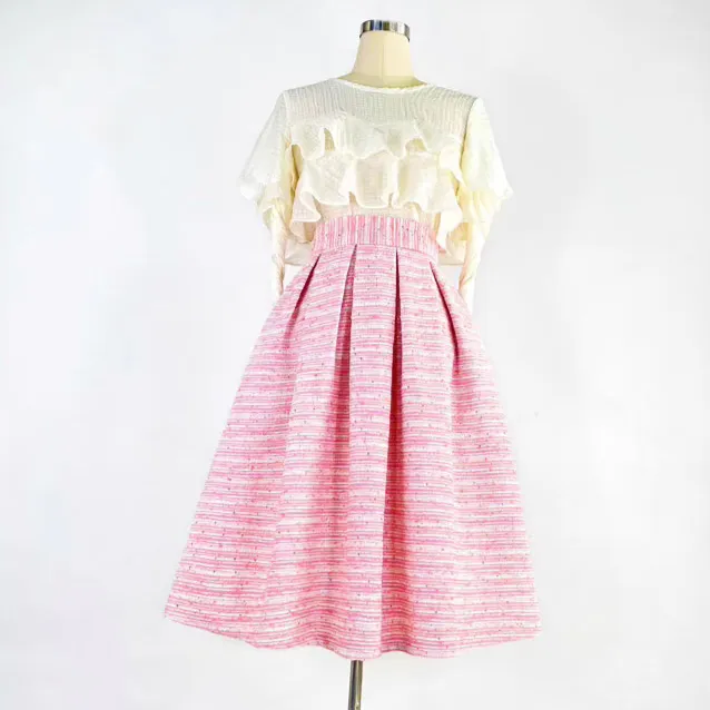 Refined Light High Waist Skirt
