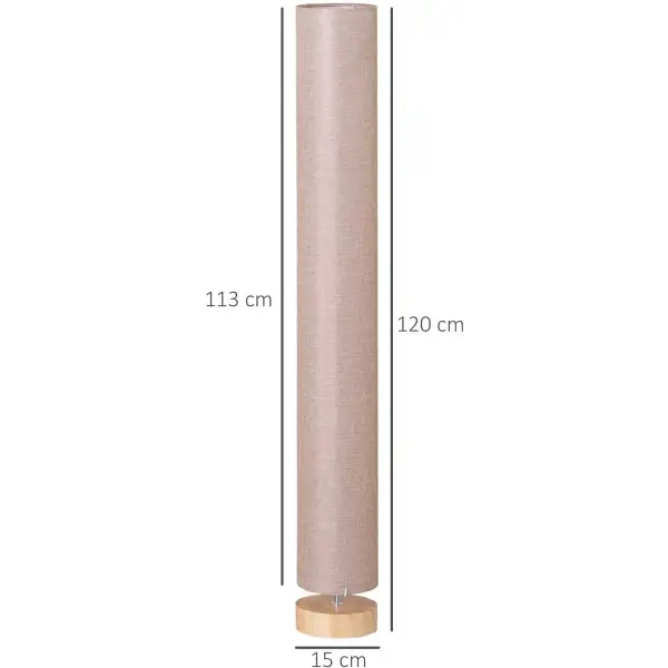 Fabric Shade Standing Floor Lamp
