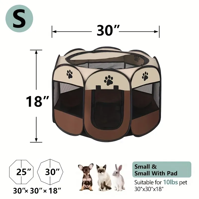 Foldable Dog Playpen