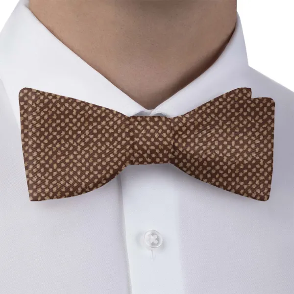 Fleck Pattern Bow Tie