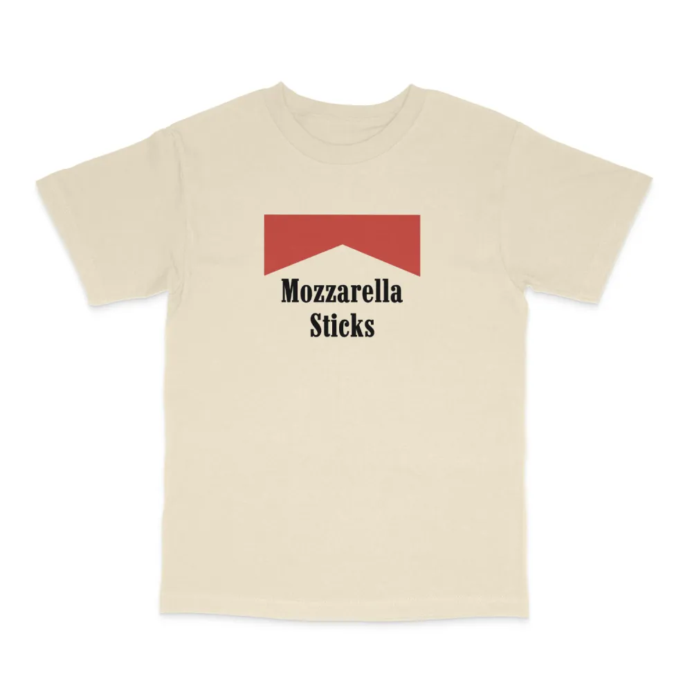 Mozzarella Snack Graphic Cotton Tee