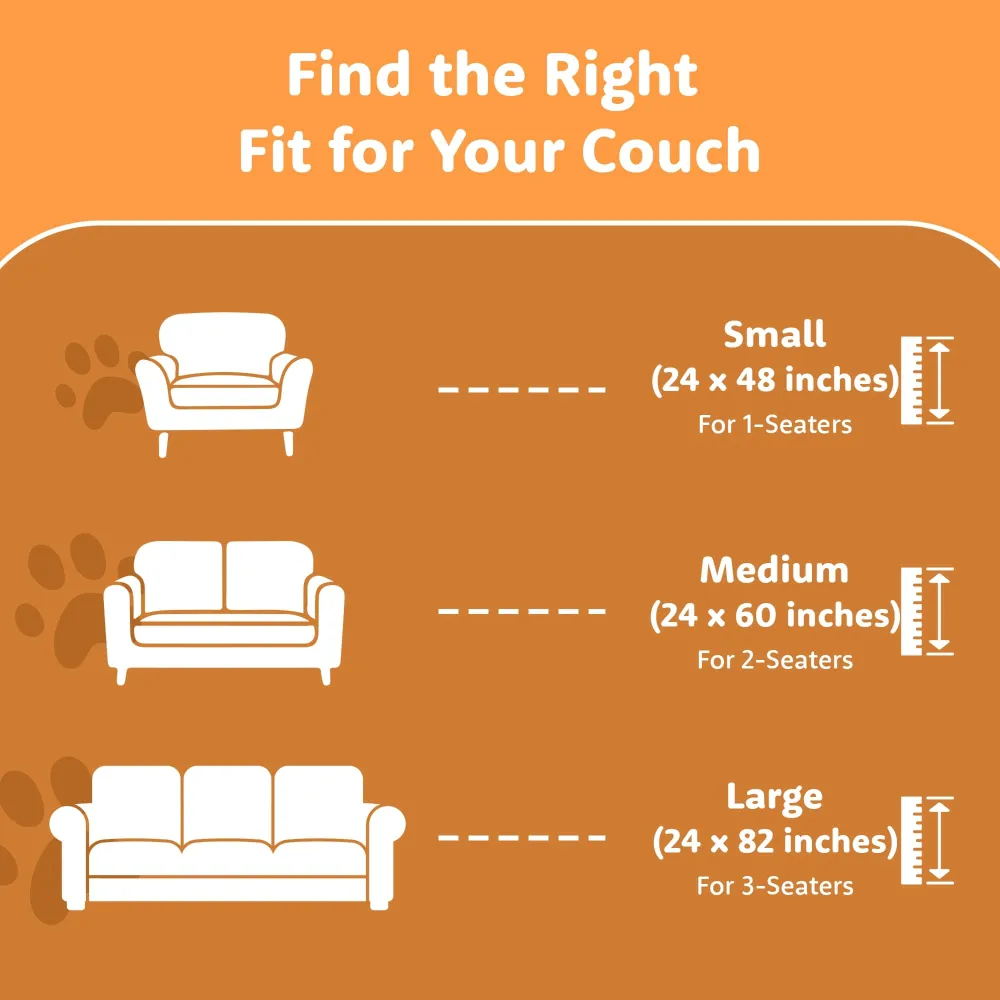 Plush Pet Sofa Cover