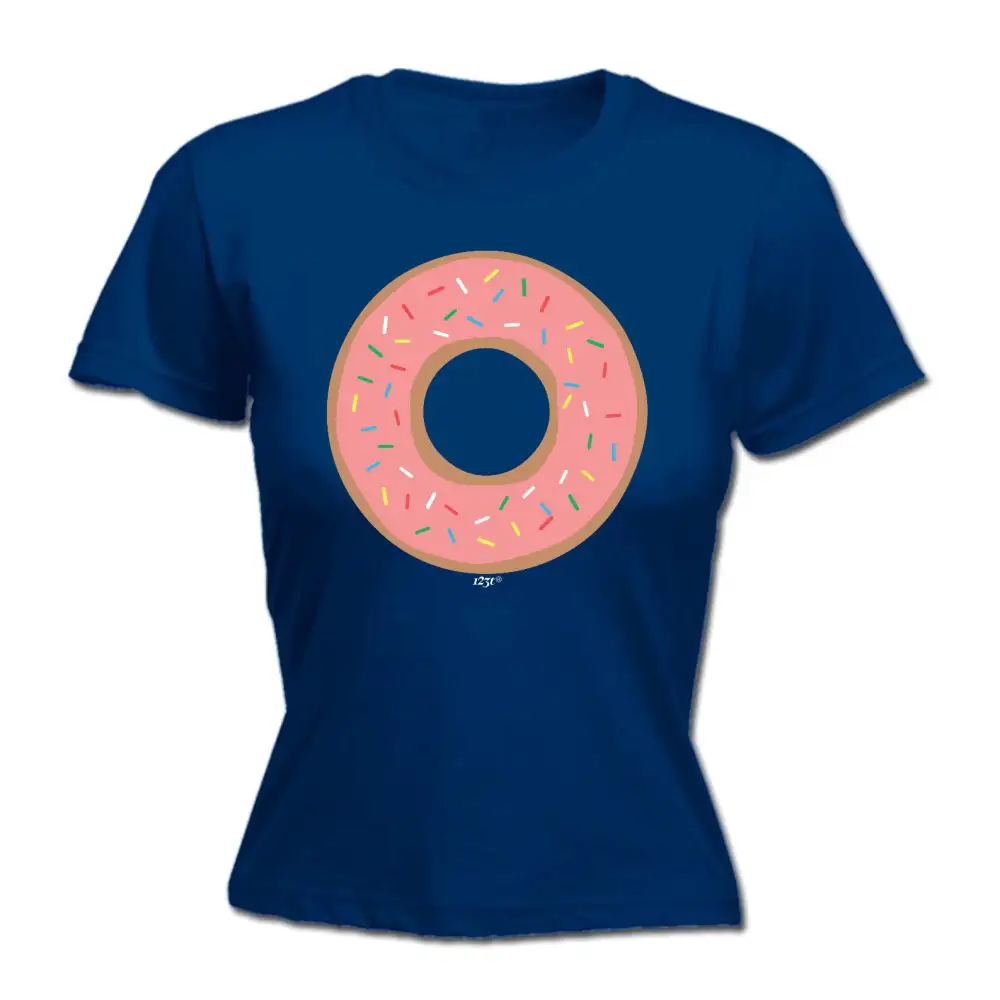 Donut Graphic Fitted Tee