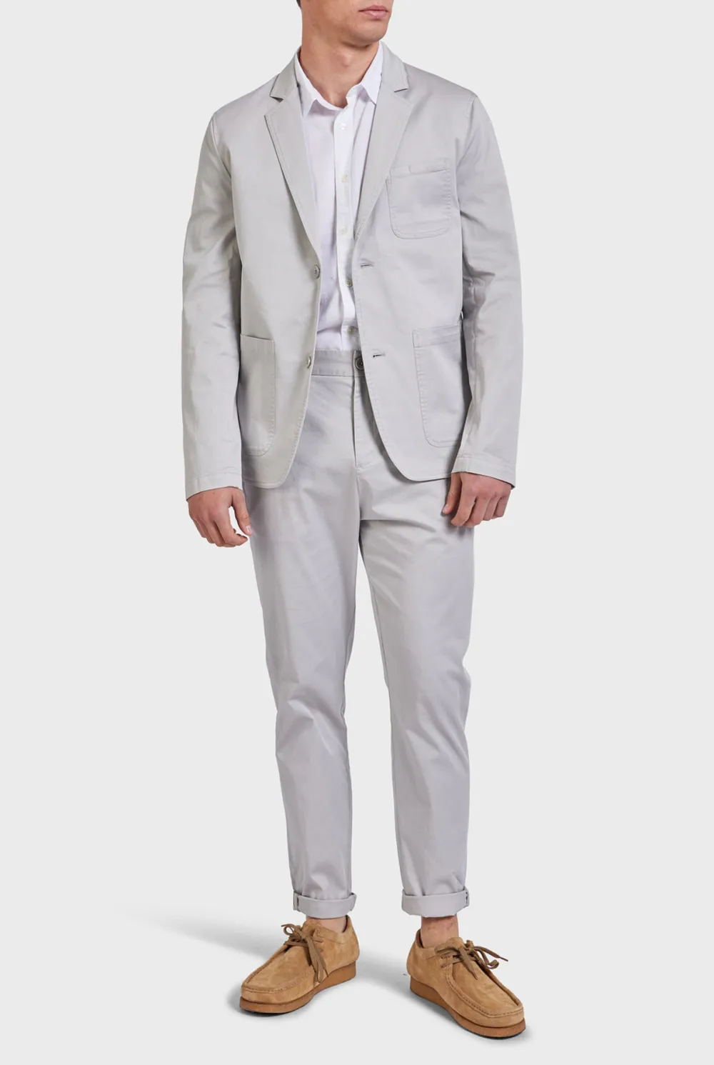 Minimalist Unstructured Casual Blazer Jacket