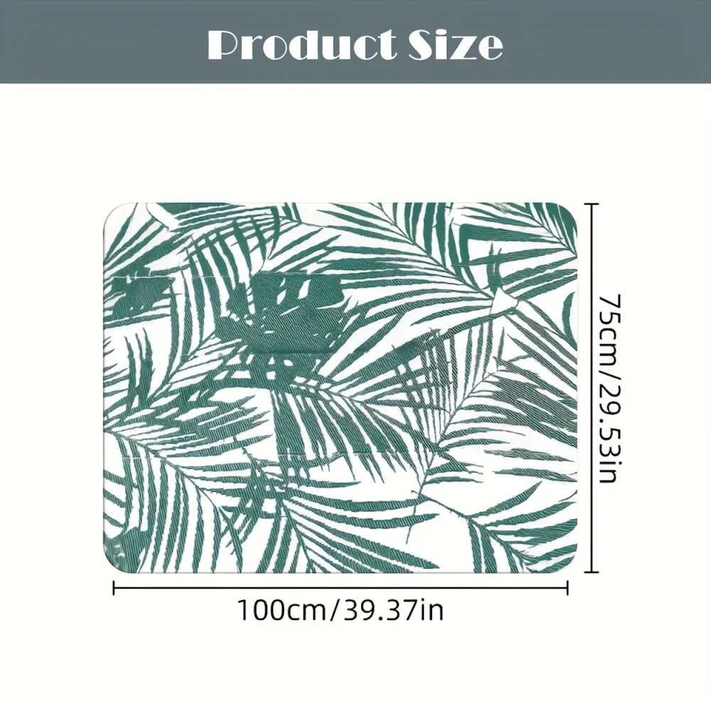 Palm Leaf Car Trunk Mat