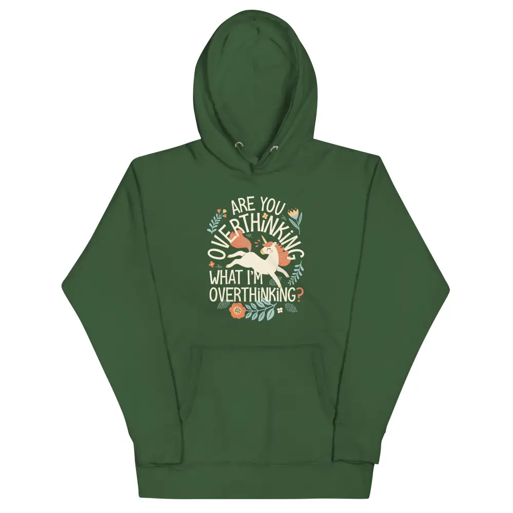 Overthinking Thought Graphic Hoodie
